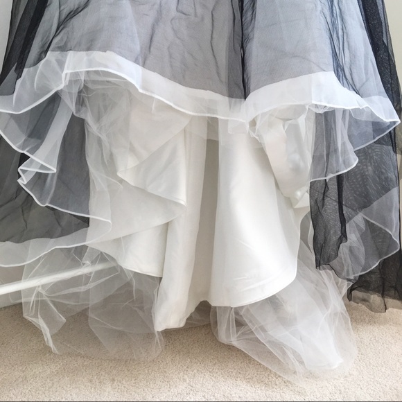 Strapless Hi-Lo Gown - Picture 6 of 10